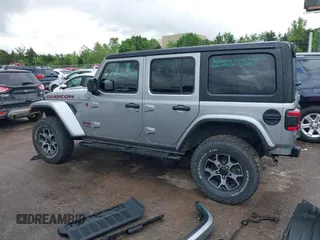 2018 Jeep Wrangler Unlimited Rubicon with VIN 1C4HJXFG4JW174603, listed as a IAAI auction lot 42202302 with 120,229 mi miles and . Bid and sale history available at DreamBid. Image 15.