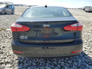 2016 Kia Forte LX with VIN KNAFK4A68G5459835, listed as a Copart auction lot 49456215 with 0 mi miles and Salvage Title. Bid and sale history available at carsss.com. Image 6.