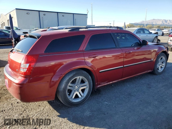 2005 Dodge Magnum RT with VIN 2D8GV582X5H124753, listed as a Copart auction lot 81355944 with 136,951 mi miles and Salvage Title. Bid and sale history available at DreamBid. Image 3.