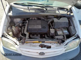 2002 Toyota Sienna CE with VIN 4T3ZF19C22U466357, listed as a Copart auction lot 74635894 with 285,291 mi miles and Clean Title. Bid and sale history available at carsss.com. Image 12.