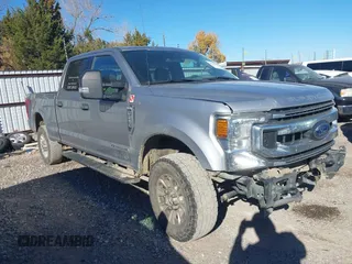 2021 Ford Super Duty F-250 SRW XL with VIN 1FT7W2BTXMEC70037, listed as a IAAI auction lot 40989388 with 109,816 mi miles. Bid and sale history available at carsss.com. Image 13.