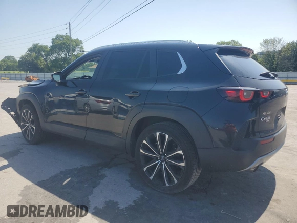 2023 Mazda CX-50 Meridian Edition with VIN 7MMVABXYXPN117298, listed as a Copart auction lot 61474695 with 42,738 mi miles and Salvage title. Bid and sale history available at DreamBid. Image 2.