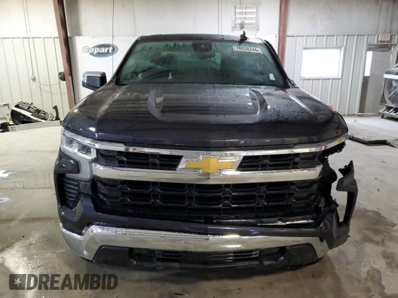 2023 Chevrolet Silverado 1500 LT with VIN 2GCPACED1P1135883, listed as a Copart auction lot 78850244 with Not Provided miles and Salvage Title. Bid and sale history available at DreamBid. Image 5.