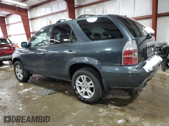 2006 Acura MDX Touring with VIN 2HNYD18616H548951, listed as a Copart auction lot 44578585 with 309,497 mi miles and Salvage Title. Bid and sale history available at carsss.com. Image 2.