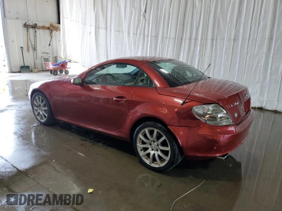 2005 Mercedes-Benz SLK 230/320 z VIN WDBWK56F45F035513, wystawiony jako Copart lot #64763345 z przebiegiem 44 139 mil mil oraz Szkoda całkowita • Salvage title. Historia ofert i sprzedaży dostępna na DreamBid. Obrazek 2.