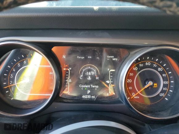 2022 Jeep Gladiator High Altitude z VIN 1C6HJTFG8NL117621, wystawiony jako Copart lot #51694945 z przebiegiem 44 230 mil mil oraz Szkoda całkowita • Salvage title. Historia ofert i sprzedaży dostępna na DreamBid. Obrazek 9.