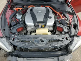 2014 Infiniti Q50 Hybrid Premium with VIN JN1AV7AR2EM702478, listed as a Copart auction lot 53332775 with 115,142 mi miles and Clean Title. Bid and sale history available at DreamBid. Image 11.