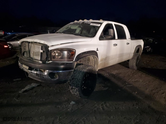 2007 Dodge Ram 2500 SLT with VIN 3D7KS29A67G774467, listed as a Copart auction lot 88929955 with 317,899 mi miles and Clean Title. Bid and sale history available at carsss.com. Image 1.
