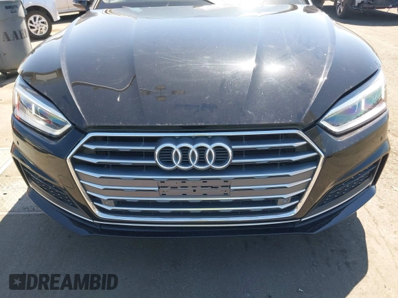 2018 Audi A5 Sportback Premium Plus z VIN WAUENCF55JA009202, wystawiony jako IAAI lot #42218463 z przebiegiem 51 866 mil mil oraz . Historia ofert i sprzedaży dostępna na DreamBid. Obrazek 10.