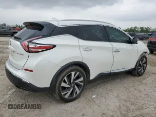2018 Nissan Murano SV with VIN 5N1AZ2MG4JN186509, listed as a Copart auction lot 50427185 with 84,359 mi miles and Salvage Title. Bid and sale history available at DreamBid. Image 3.