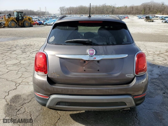 2017 FIAT 500X Urbana Edition with VIN ZFBCFXCB6HP590244, listed as a Copart auction lot 42720365 with 107,748 mi miles and Salvage Title. Bid and sale history available at carsss.com. Image 6.