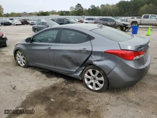 2013 Hyundai Elantra Limited with VIN 5NPDH4AE9DH323984, listed as a Copart auction lot 51162285 with 154,470 mi miles and Salvage Title. Bid and sale history available at carsss.com. Image 2.