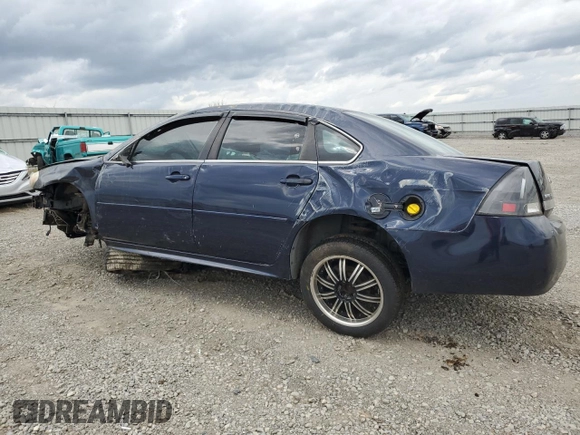 2011 Chevrolet Impala LT Fleet с VIN 2G1WG5EK9B1145941, выставлен на аукционе Copart как лот 51383835 с пробегом 127 160 миль миль и Списание • Salvage title. История ставок и продаж доступна на DreamBid. Изображение 2.