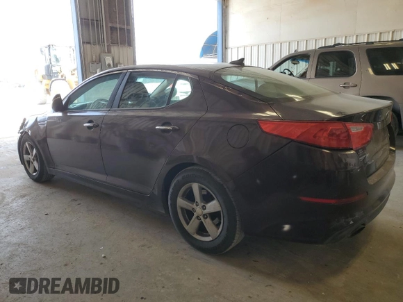 2014 Kia Optima LX with VIN 5XXGM4A71EG306765, listed as a Copart auction lot 45578065 with 169,820 mi miles and Salvage Title. Bid and sale history available at carsss.com. Image 2.