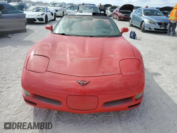 2001 Chevrolet Corvette with VIN 1G1YY32G515101622, listed as a Copart auction lot 74853964 with 0 mi miles and Salvage Title. Bid and sale history available at carsss.com. Image 5.