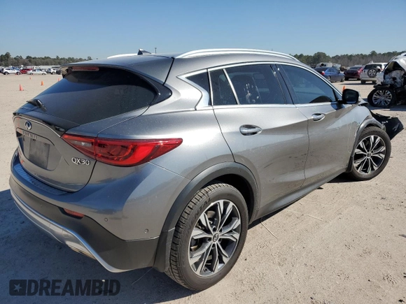 2018 Infiniti QX30 Premium with VIN SJKCH5CR3JA006008, listed as a Copart auction lot 43291864 with 50,174 mi miles. Bid and sale history available at carsss.com. Image 3.