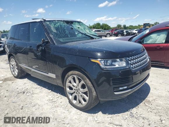 2014 Land Rover Range Rover HSE with VIN SALGS2VF9EA125378, listed as a Copart auction lot 57880525 with 73,330 mi miles and Salvage title. Bid and sale history available at DreamBid. Image 4.