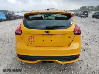 2015 Ford Focus ST with VIN 1FADP3L94FL240464, listed as a Copart auction lot 50611475 with 235,509 mi miles and Salvage Title. Bid and sale history available at carsss.com. Image 6.