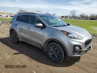 2020 Kia Sportage S with VIN KNDP6CAC0L7657061, listed as a Copart auction lot 52208695 with 113,861 mi miles and Salvage Title. Bid and sale history available at carsss.com. Image 4.