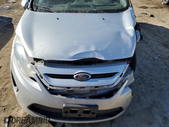 2013 Ford Fiesta S with VIN 3FADP4TJXDM194389, listed as a Copart auction lot 87614445 with Not provided miles and Salvage title. Bid and sale history available at DreamBid. Image 12.