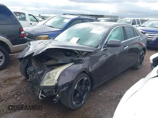 2014 Cadillac ATS Standard RWD with VIN 1G6AA5RX9E0101644, listed as a IAAI auction lot 42333033 with Not provided miles and . Bid and sale history available at DreamBid. Image 2.