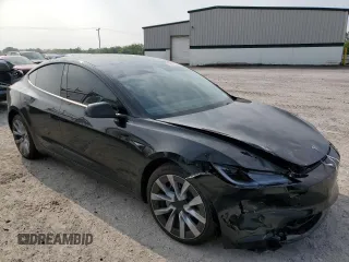 2025 Tesla Model 3 Long Range с VIN 5YJ3E1EB7SF900896, выставлен на аукционе Copart как лот 60446345 с пробегом 5 040 миль миль и Списание • Salvage title. История ставок и продаж доступна на DreamBid. Изображение 4.
