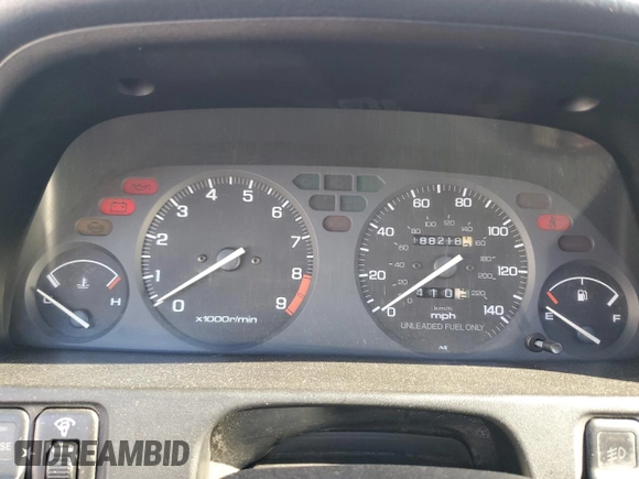 1992 Acura Integra with VIN JH4DA9357NS001599, listed as a Copart auction lot 83796424 with 188,218 mi miles and Salvage title. Bid and sale history available at DreamBid. Image 9.