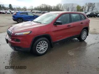 2016 Jeep Cherokee Sport with VIN 1C4PJMABXGW366669, listed as a Copart auction lot 55060605 with 68,978 mi miles and Salvage title. Bid and sale history available at DreamBid. Image 1.