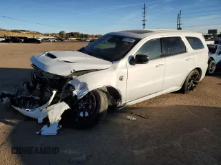 2024 Dodge Durango SRT Hellcat Premium with VIN 1C4SDJH95RC222549, listed as a Copart auction lot 81711904 with 328 mi miles and Salvage title. Bid and sale history available at DreamBid. Image 1.