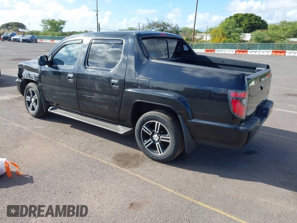 2013 Honda Ridgeline Sport with VIN 5FPYK1F70DB011814, listed as a IAAI auction lot 41689579 with 136,251 mi miles and . Bid and sale history available at DreamBid. Image 3.