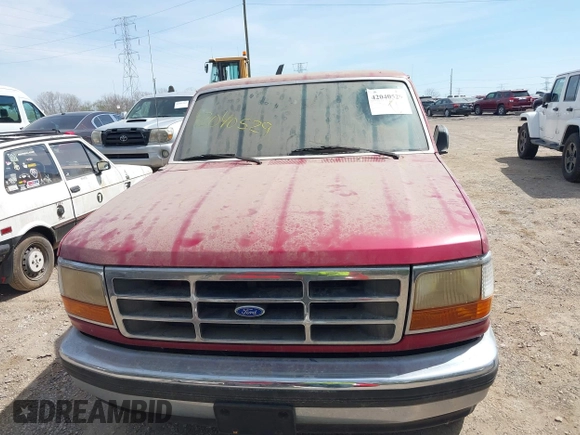 1995 Ford F-150 with VIN 1FTEF15N2SLB94899, listed as a IAAI auction lot 42040529 with 138,657 mi miles. Bid and sale history available at carsss.com. Image 6.