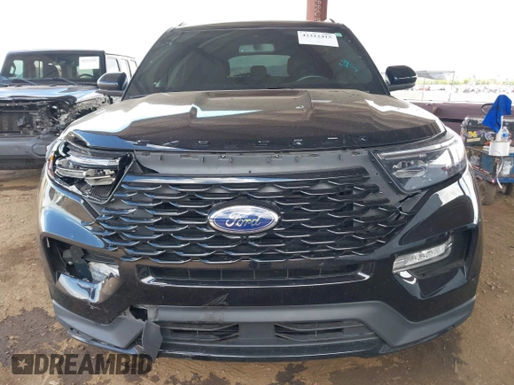 2022 Ford Explorer ST-Line z VIN 1FMSK7KH5NGA21032, wystawiony jako IAAI lot #42212415 z przebiegiem 49 034 mil mil oraz . Historia ofert i sprzedaży dostępna na DreamBid. Obrazek 12.