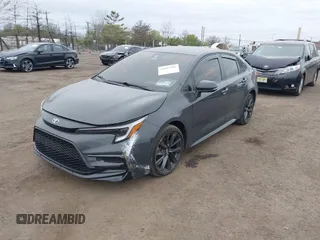 2023 Toyota Corolla Hybrid LE with VIN JTDBCMFE0P3019957, listed as a IAAI auction lot 42015785 with 58,934 mi miles and . Bid and sale history available at carsss.com. Image 17.