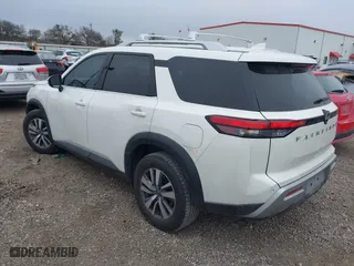 2022 Nissan Pathfinder SL with VIN 5N1DR3CA6NC248462, listed as a IAAI auction lot 41626219 with 49,375 mi miles. Bid and sale history available at carsss.com. Image 3.