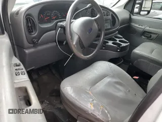 2008 Ford Econoline Cargo Commercial with VIN 1FTNE24L48DA23633, listed as a Copart auction lot 43053795 with 184,923 mi miles and Salvage Title. Bid and sale history available at DreamBid. Image 8.