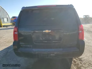 2015 Chevrolet Suburban LS with VIN 1GNSCHKC9FR113138, listed as a Copart auction lot 47116765 with 196,796 mi miles and Salvage Title. Bid and sale history available at carsss.com. Image 6.