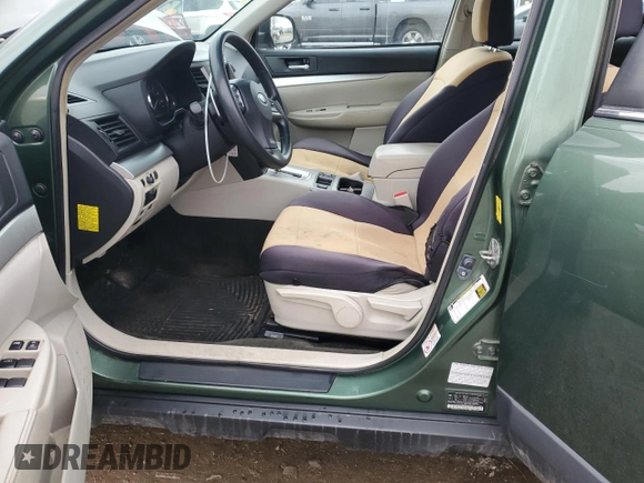 2012 Subaru Outback 2.5i z VIN 4S4BRCAC9C3265068, wystawiony jako Copart lot #43758335 z przebiegiem 167 310 mil mil oraz Szkoda całkowita • Salvage title. Historia ofert i sprzedaży dostępna na DreamBid. Obrazek 7.