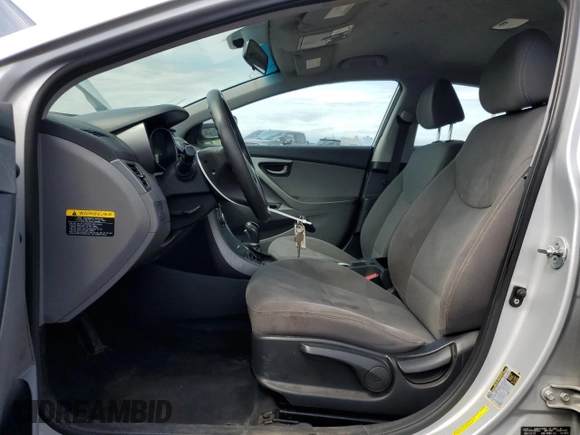 2014 Hyundai Elantra SE с VIN KMHDH4AE9EU037281, выставлен на аукционе Copart как лот 57853055 с пробегом 124 338 миль миль и Чистый • Clean title. История ставок и продаж доступна на DreamBid. Изображение 7.