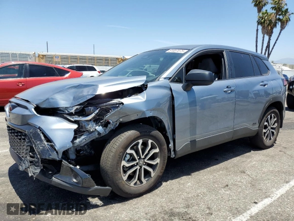 2024 Toyota Corolla Cross Hybrid S with VIN 7MUFBABG3RV043770, listed as a Copart auction lot 61007075 with 15,945 mi miles and Salvage title. Bid and sale history available at DreamBid. Image 1.