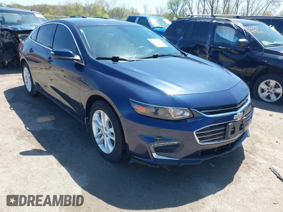 2016 Chevrolet Malibu LT with VIN 1G1ZE5ST8GF325086, listed as a IAAI auction lot 42120093 with 53,502 mi miles and . Bid and sale history available at DreamBid. Image 1.