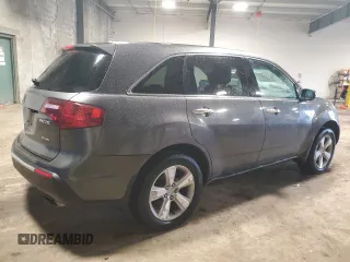 2010 Acura MDX with VIN 2HNYD2H28AH525520, listed as a Copart auction lot 50780235 with 250,830 mi miles and Salvage Title. Bid and sale history available at carsss.com. Image 3.