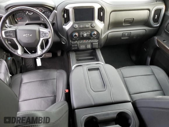 2021 Chevrolet Silverado 1500 LT Trail Boss with VIN 1GCPYFEL6MZ260014, listed as a Copart auction lot 84107774 with Not Provided miles and Salvage Title. Bid and sale history available at DreamBid. Image 8.