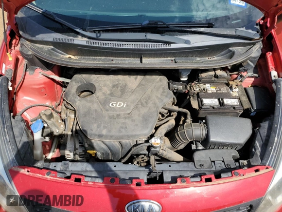 2012 Kia Rio LX with VIN KNADM4A30C6094367, listed as a Copart auction lot 52684565 with 108,915 mi miles and Salvage Title. Bid and sale history available at carsss.com. Image 11.