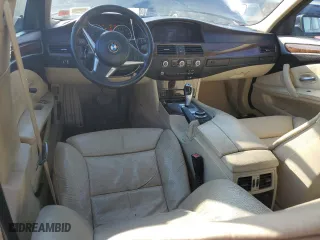 2008 BMW 5 Series 535xi with VIN WBANV93538CZ64120, listed as a Copart auction lot 47214195 with 204,719 mi miles and Clean Title. Bid and sale history available at carsss.com. Image 8.