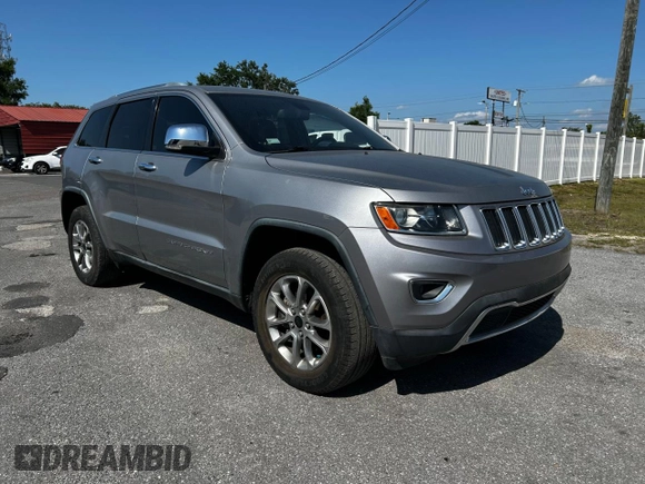 2014 Jeep Grand Cherokee Limited with VIN 1C4RJEBG5EC197863, listed as a Copart auction lot 53659425 with 119,799 mi miles and Clean Title. Bid and sale history available at carsss.com. Image 1.