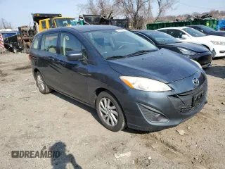 2012 Mazda 5 Sport with VIN JM1CW2BL8C0130210, listed as a Copart auction lot 47179565 with 171,669 mi miles and Salvage Title. Bid and sale history available at carsss.com. Image 4.