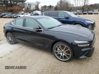 2025 Genesis G70 2.5T with VIN KMTG34SC8SU149077, listed as a Copart auction lot 41567865 with Not provided miles and Salvage title. Bid and sale history available at DreamBid. Image 4.