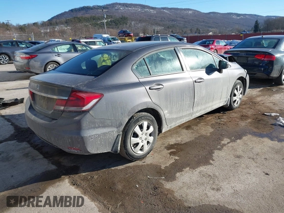2015 Honda Civic LX with VIN 19XFB2F57FE224918, listed as a IAAI auction lot 41426596 with 64,083 mi miles and . Bid and sale history available at DreamBid. Image 4.