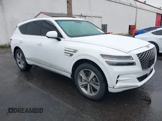 2021 Genesis GV80 with VIN KMUHCESC2MU052594, listed as a IAAI auction lot 41273763 with 19,190 mi miles and . Bid and sale history available at DreamBid. Image 1.