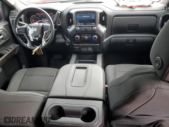 2019 Chevrolet Silverado 1500 RST with VIN 1GCRYEED5KZ230298, listed as a Copart auction lot 82813134 with 57,280 mi miles and Salvage Title. Bid and sale history available at DreamBid. Image 8.
